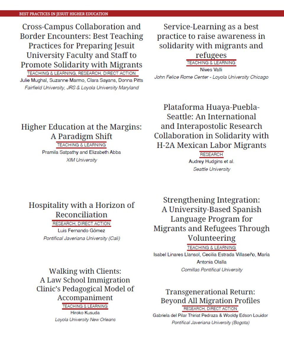 Alberto Ares (@albertoares) on Twitter photo Discover how Jesuit universities are making a difference in the lives of migrants and refugees! <a href="/IAJUnews/">International Association of Jesuit Universities</a>
📕 Read now and join the conversation!
bit.ly/best-practices…
💬 Join us in the General Webinar as well.
March 20th at 2 pm CET
Register now! ✍ lu.ma/qi4pr2y0 Discover how Jesuit universities are making a difference in the lives of migrants and refugees! <a href="/IAJUnews/">International Association of Jesuit Universities</a>
📕 Read now and join the conversation!
bit.ly/best-practices…
💬 Join us in the General Webinar as well.
March 20th at 2 pm CET
Register now! ✍ lu.ma/qi4pr2y0