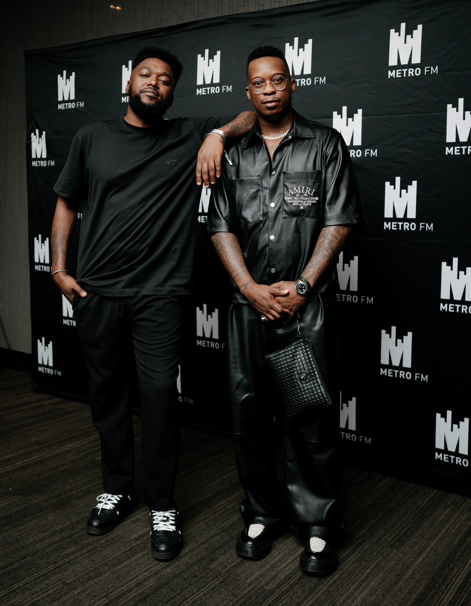 Artwork_Sounds's tweet image. We are beyond honored to be nominated as the Best Duo at the Metro FM Awards!🙏🏾The Nomination itself is already a Win for us🙌🏾 
A heartfelt thank you to our loyal fans for your unwavering support🖤

To vote dial *120*45787# and follow the prompts! #MMA25 #METROFMMusicAwards2025