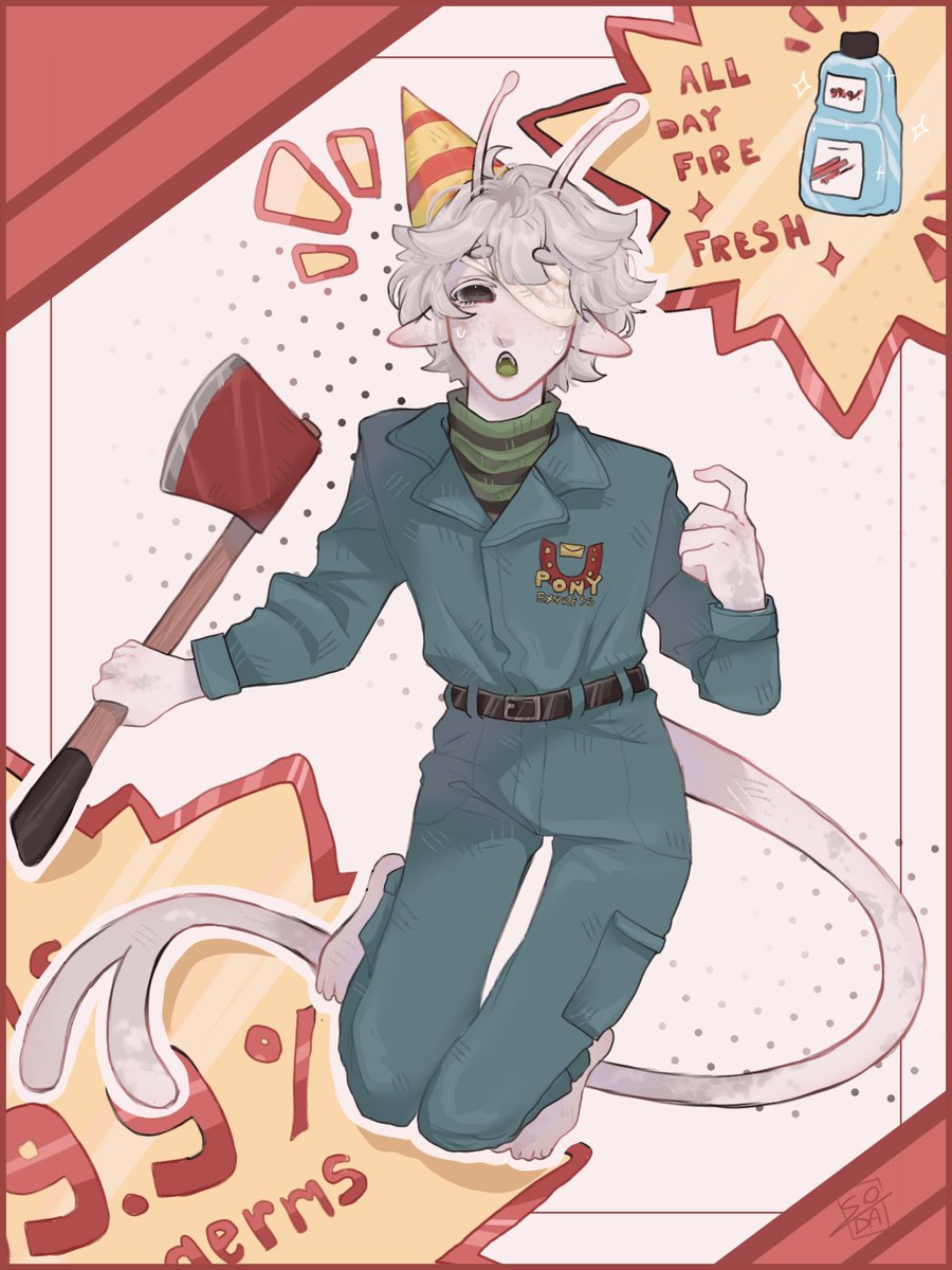 Arte nova!! voltando a ativa?? 👽

#Mouthwashing  #mouthwashingfanart