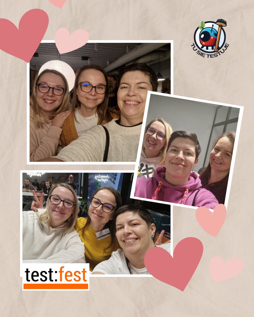 KingaTest's tweet image. #tusietestuje #tesfest #friends