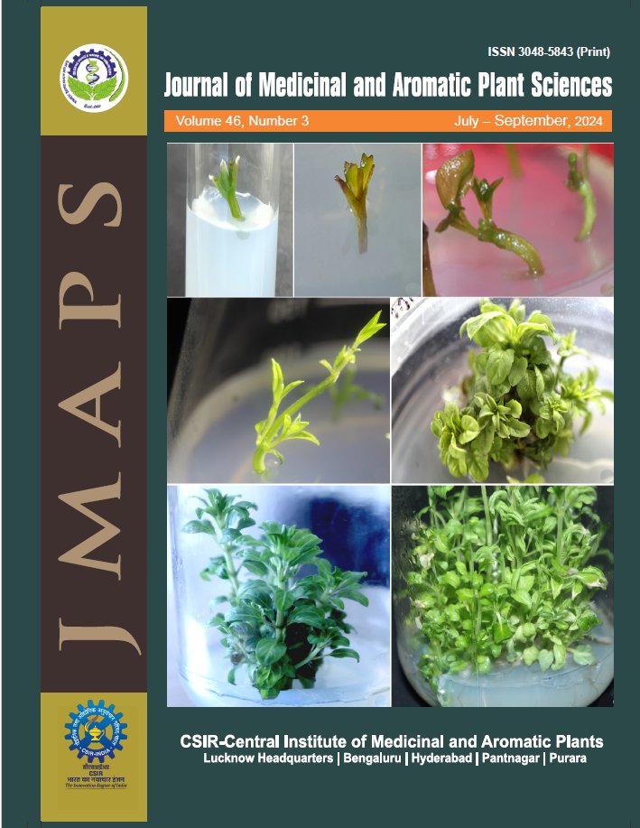 JMAPS (@jmapsjournal) on Twitter photo #JMAPS Vol.46(3) is out here! (jmaps.in) The cover features an exciting in-vitro regeneration of M. citriodora using MetaTopolin (mT) by Yadunandan Sen et al. (p.123-132). #ScienceDay in India calls for celebrating such breakthroughs! <a href="/PrabodhTrivedi/">Prabodh Trivedi</a> #JMAPS #JMAPS Vol.46(3) is out here! (jmaps.in) The cover features an exciting in-vitro regeneration of M. citriodora using MetaTopolin (mT) by Yadunandan Sen et al. (p.123-132). #ScienceDay in India calls for celebrating such breakthroughs! <a href="/PrabodhTrivedi/">Prabodh Trivedi</a> #JMAPS