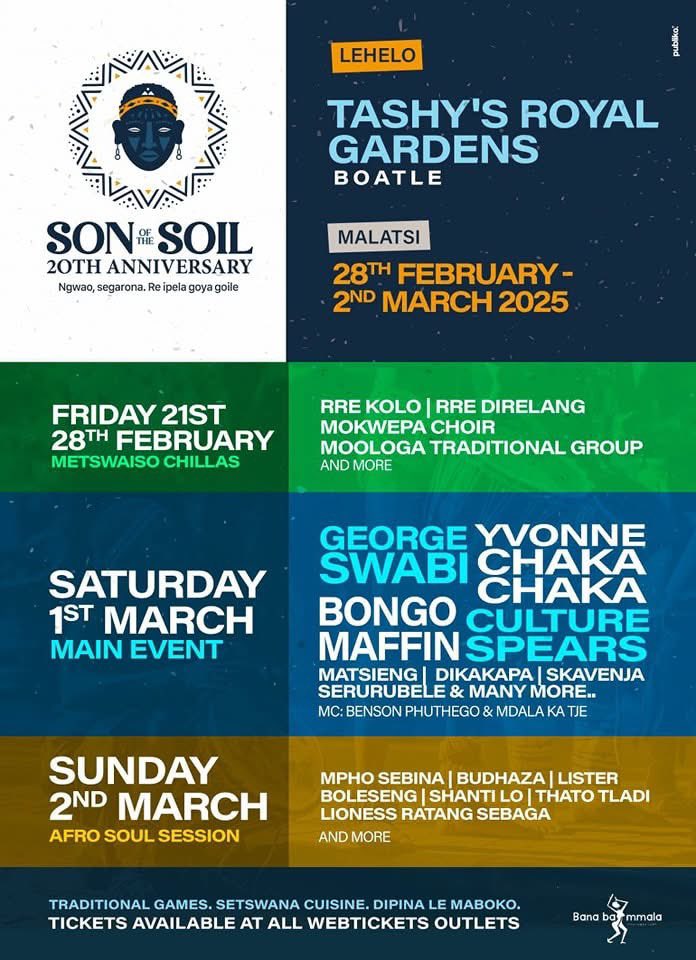 First Performance of the year at <a href="/sonofthesoilbw/">Son of the Soil</a> this Sunday !

Alongside some amazing Artists . 

Get your tickets and see you this Sunday 💫♥️🌹