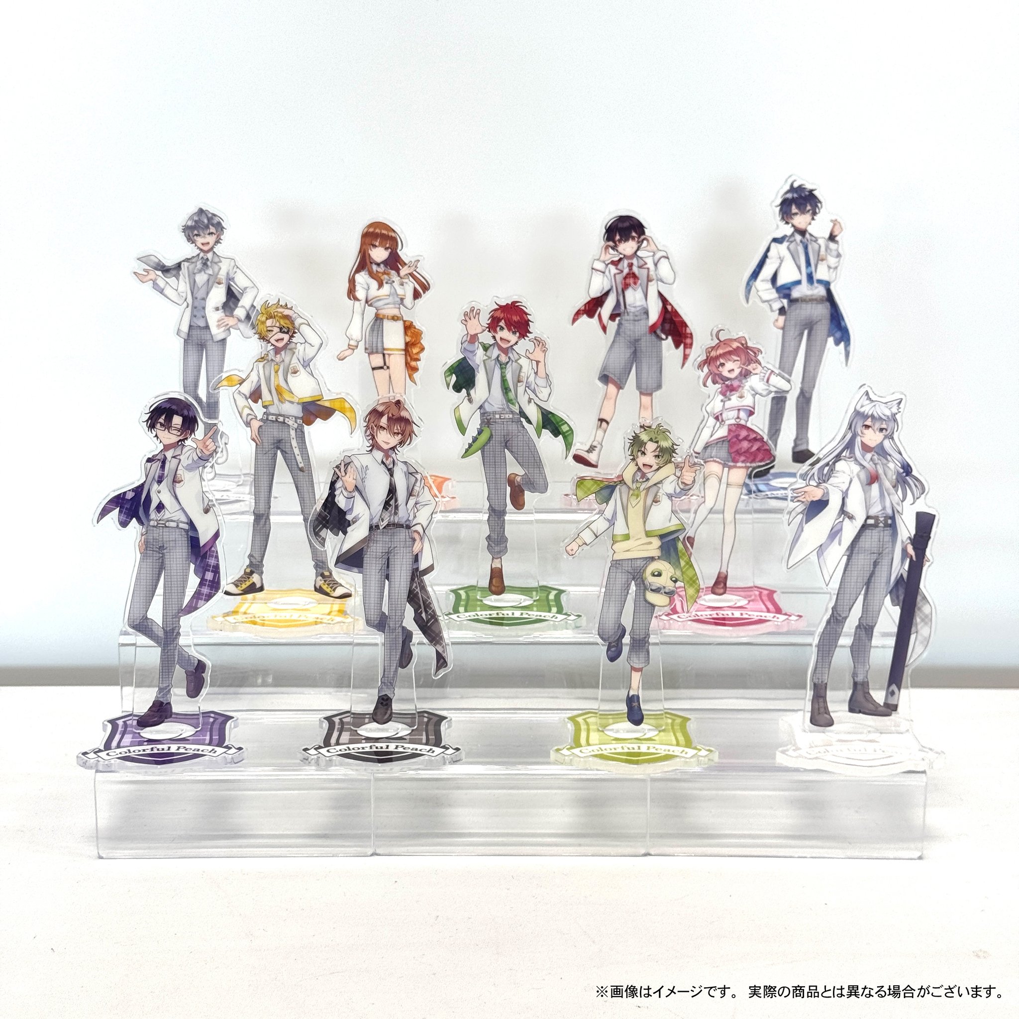 新品　アクスタ　からぴちパラダイス2025 ぴちぱら　アクリルスタンド カラフルピーチ – Creator Store