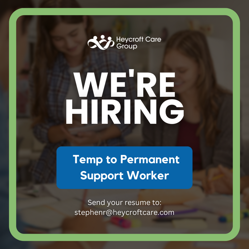HeycroftCare's tweet image. At Heycroft Care, we offer Temp to Permanent Support Worker opportunities where you can make a lasting impact in the lives of children in care. 

📧 stephenr@heycroftcare.com
📞 0203 488 7458
🌐 heycroftcare.com

#HeycroftCare #TempToPerm #Essex #Suffolk #TheMindlands