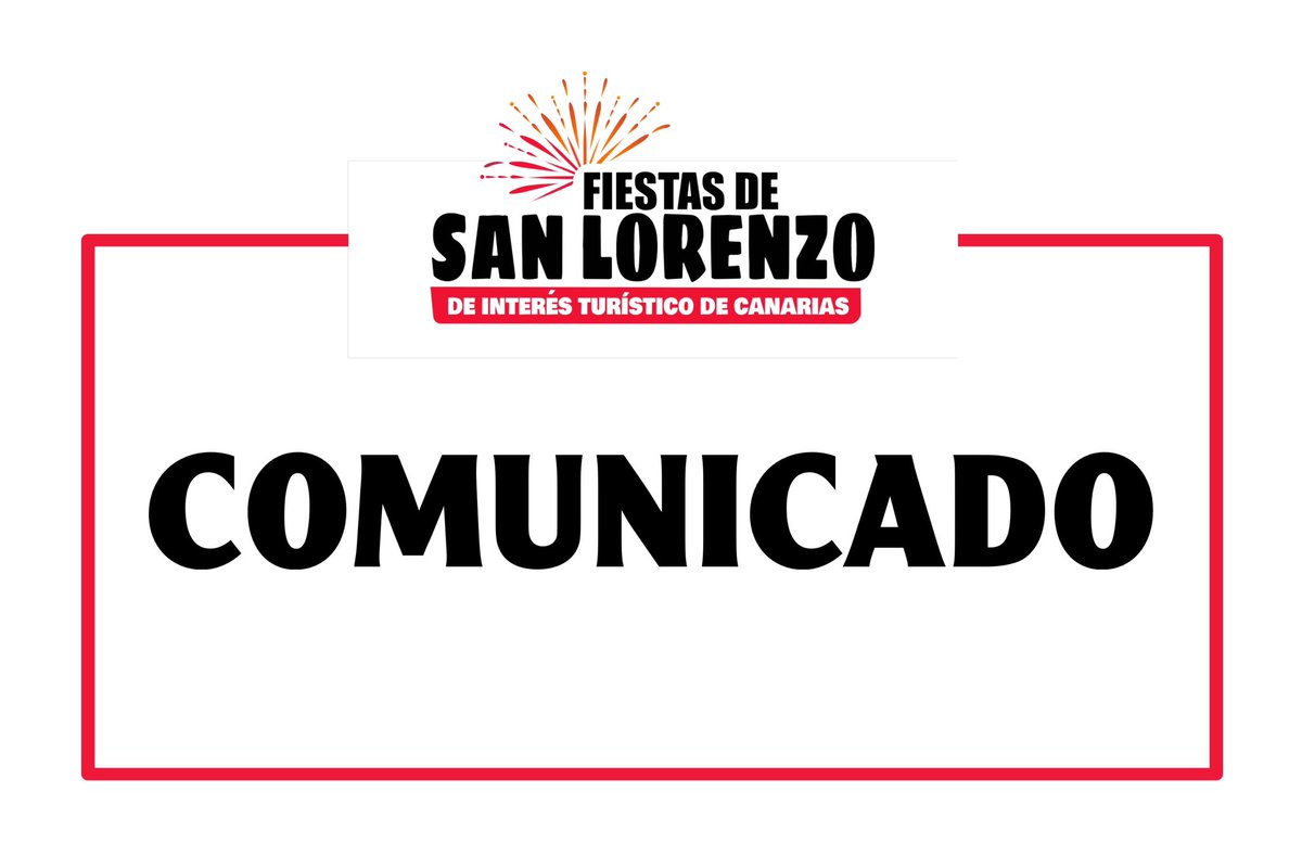 Desde la Comisión de Fiestas de San Lorenzo queremos expresar nuestras condolencias por el fallecimiento de Juan Manuel Betancor León, esposo de la concejala Inmaculada Medina. Todo nuestro cariño y apoyo en estos momentos dolorosos para Inma, para Dani Calero, familiares y