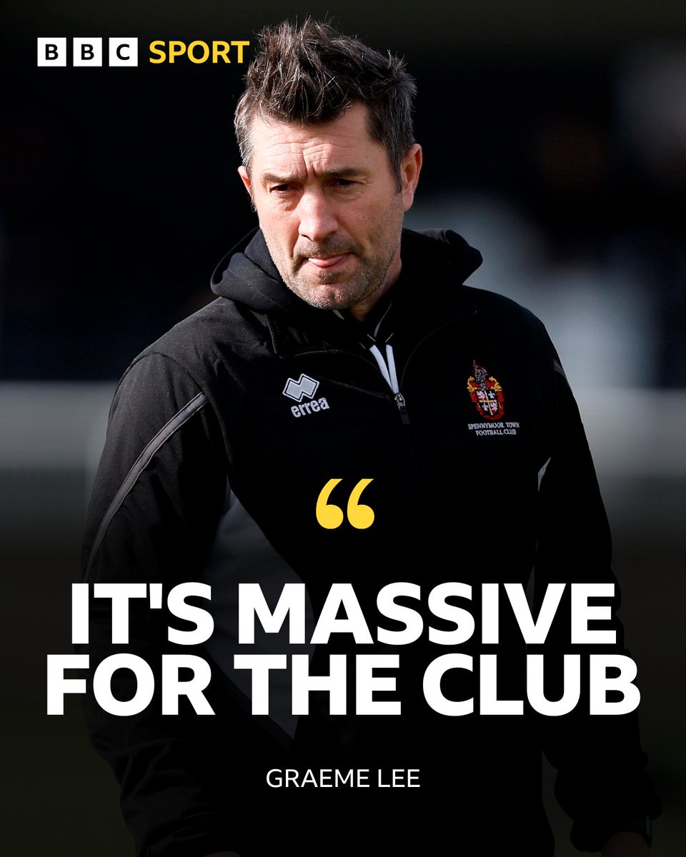 ⚫️ Graeme Lee spoke to <a href="/pauladdo/">Paul Addison</a> ahead of <a href="/SpennymoorTown/">Spennymoor Town FC</a>'s huge FA Trophy quarter-final clash against Sutton United 🏆 bbc.in/4idjkG9

#Moors | #BBCFootball