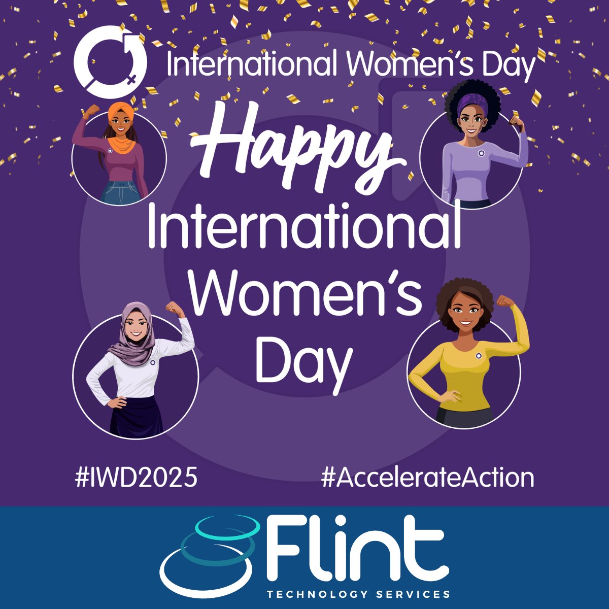 Flint_TS's tweet photo. 🌟Happy International Women's Day!🌟

#TeamFTS are committed to accelerating gender equality through mentorship programs, inclusive hiring practices, and creating pathways for women to thrive in leadership roles.

#IWD2025 #AccelerateAction #GenderEquality #WomenInTech #EOT https://t.co/F2IigOP4FS