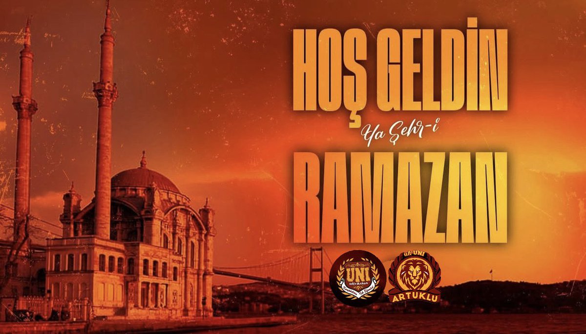 11 ayın Sultanı Ramazan-ı Şerif, Milletimiz, İslam Âlemi ve tüm insanlık için hayırlara vesile olsun. 

Hoş geldin Ya Şehr-i Ramazan!

#ultrAslanUNI 
#uAUNIArtuklu