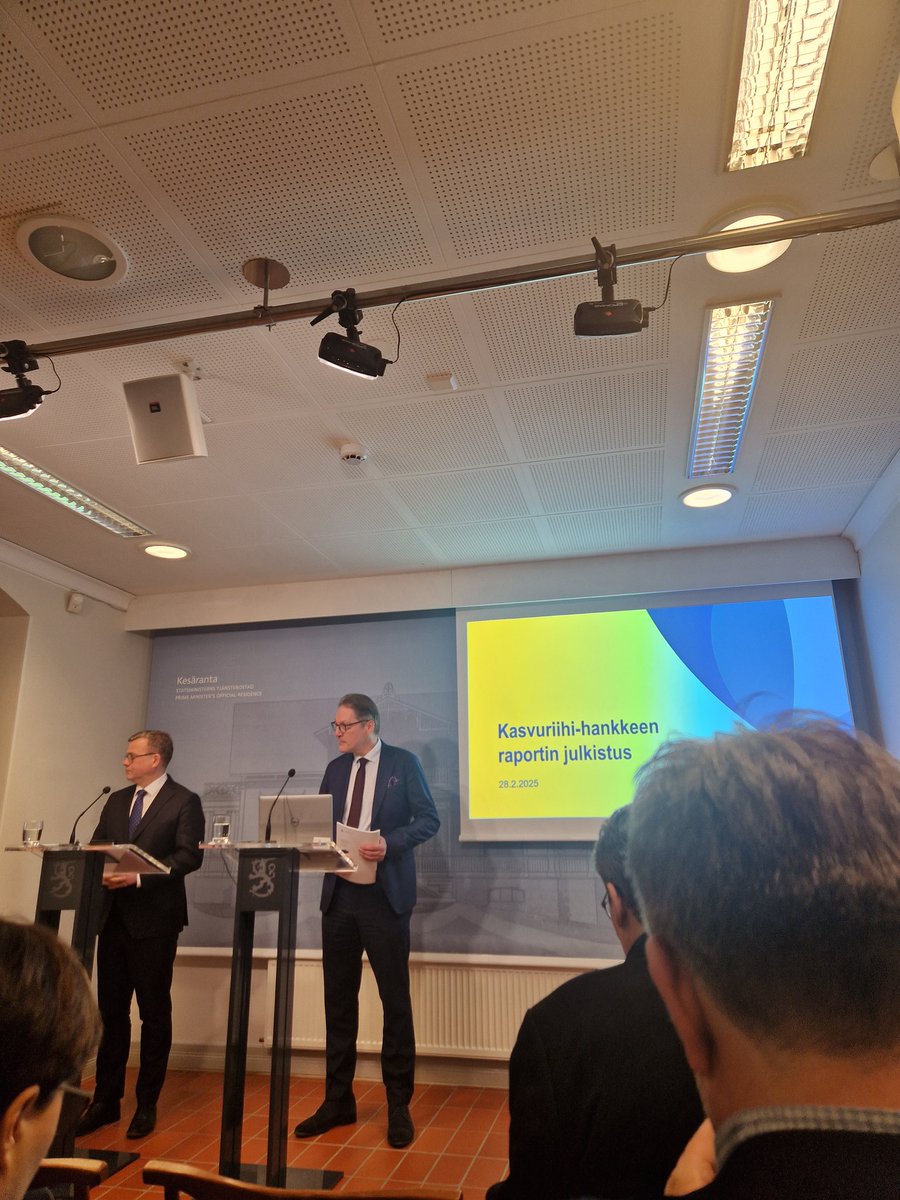 Pitkään odoteltu paperi kohta julki.
Perintöveron poistaminen, mutta myös yhteisöveron muutokset listalla.