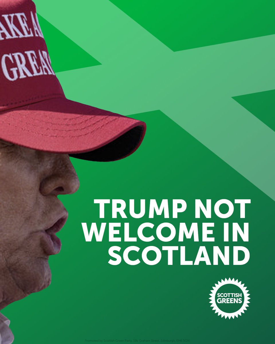 Donald Trump's state visit to Scotland must be met with protest.

The UK faces an urgent choice. Either we stand reunited with democratic Europe, or we assist Trump in ushering in a new era where international law is replaced by the whim of tyrants and their billionaire backers.