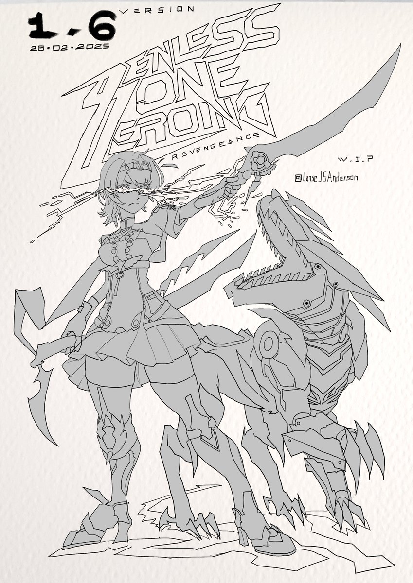 First upload here. 
Soldier 0 - Anby [ wip ]
#AnbyDemara #アンビー  #zzzero #zenlesszonezero #ZenlessZoneZero  #ゼンゼロ #AmongTheForgottenRuins