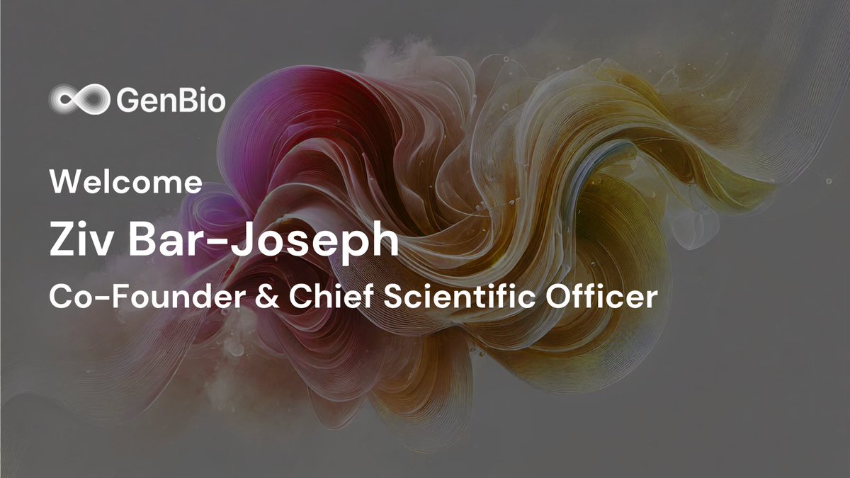 genbioai's tweet image. 1/ 📢 We’re pleased to welcome Ziv Bar-Joseph as Co-Founder and Chief Scientific Officer of GenBio AI, where he will lead efforts on multiscale foundation models for biology. Ziv will be based in our Paris office, overseeing a team focused on AI applications in biology.
