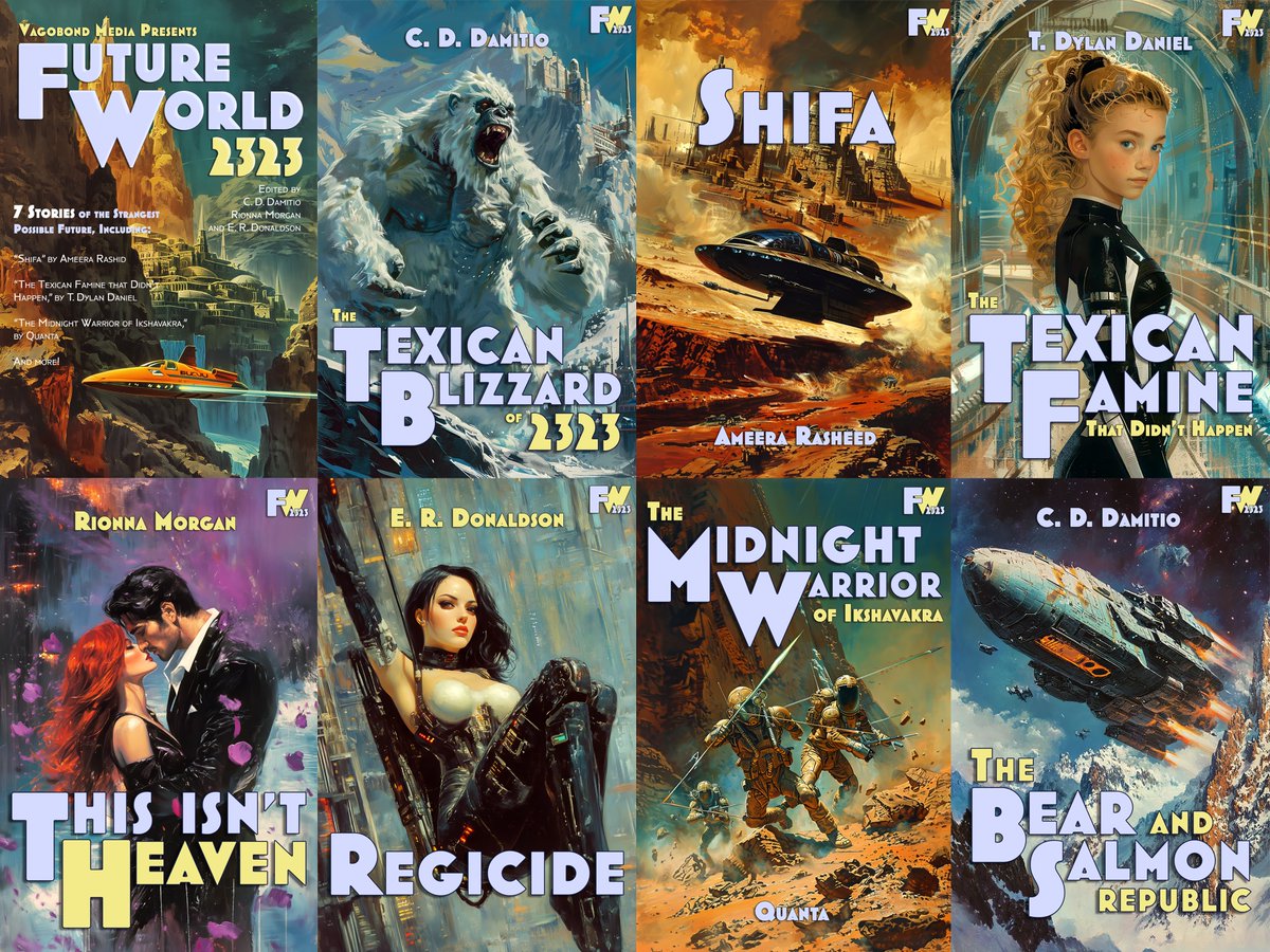 Quanta | S.Q.U.A.D. (@quantayna) on Twitter photo Collaborative storytelling, literally from across borders! A 100,000-word narrative of the future world imagined by 6 different authors! FUTURE WORLD 2323 is finally coming together after almost 3 yrs of making!
Appreciate your support and love: kickstarter.com/projects/erdon… Collaborative storytelling, literally from across borders! A 100,000-word narrative of the future world imagined by 6 different authors! FUTURE WORLD 2323 is finally coming together after almost 3 yrs of making!
Appreciate your support and love: kickstarter.com/projects/erdon…