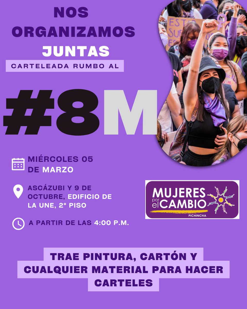 MujeresXCambioPichincha tweet media