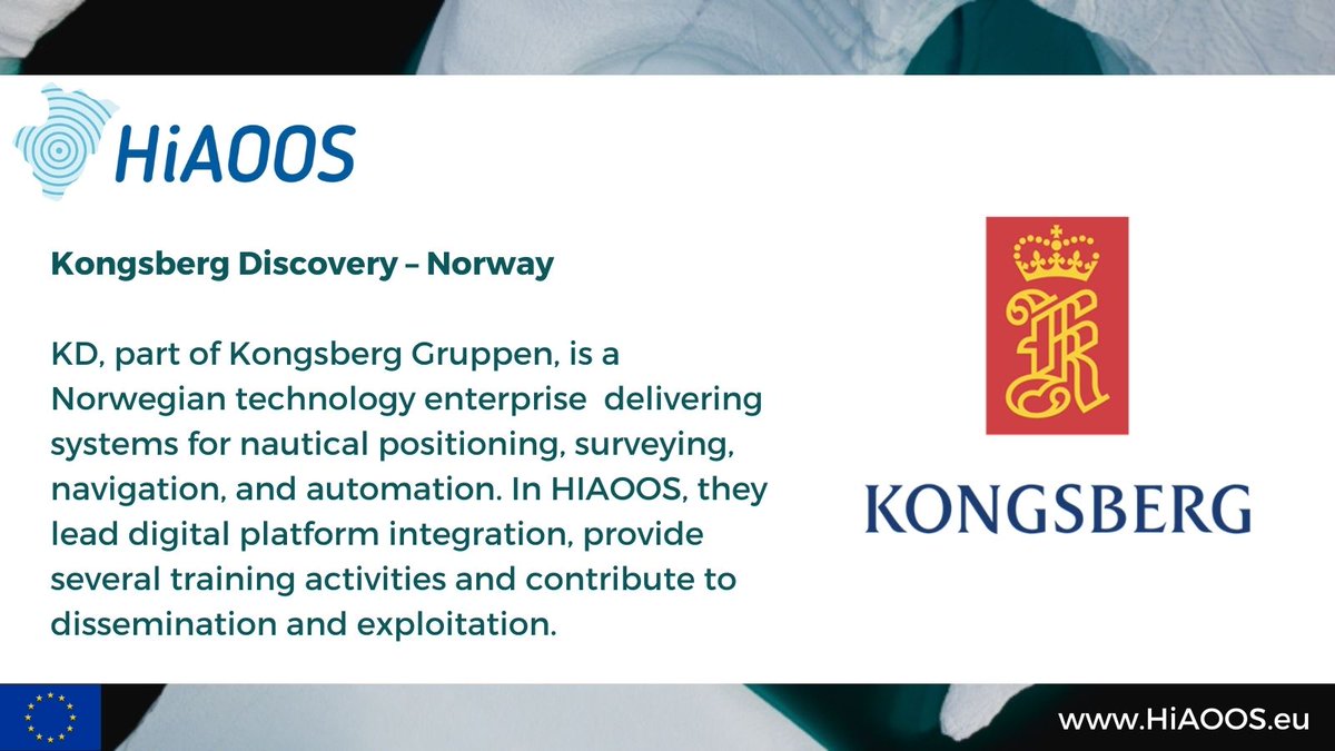 HiAOOS_project's tweet image. #MeettheTeam: Do you know who&apos;s who in #HiAOOS? @kongsbergasa Discovery (KD) leads #data integration into the #BlueInsight platform for visualizing and sharing #ocean data. Follow us on #Zenodo: bit.ly/4cb0s7a
Find out more about the team: bit.ly/3yND15f