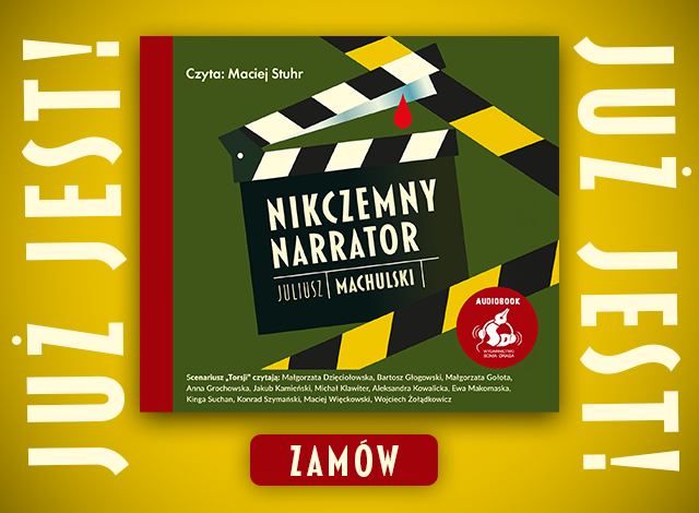 WydawSoniaDraga's tweet photo. Maciej Sthur czyta audiobook powieści Juliusza Machulskiego „Nikczemny narrator”
I to jak czyta!😍
Zamówicie tu: https://t.co/rpA5gqbnYe
#Machulski #Sthur #audiobook https://t.co/HhZHiYug1d