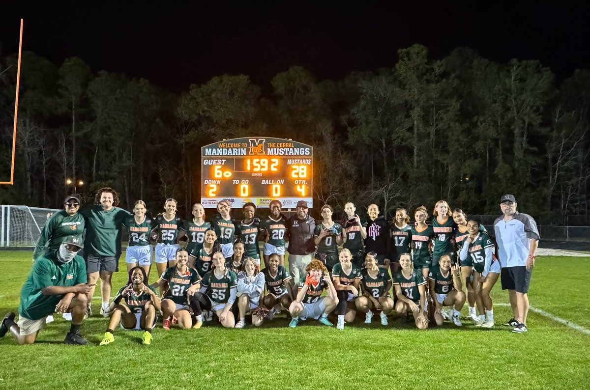 Lady Mustangs have earned a 3-1 record through the first qtr of the 2025! Youth, Enthusiasm &amp; Grit have been early themes of the season thus far! Looking forward to seeing them grow in this next stretch of games! 💚🧡🤙🏼 Go Mustangs 🐎