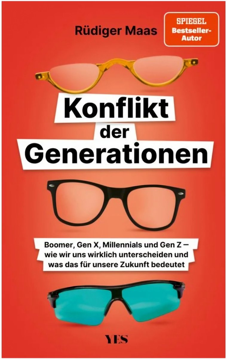 Dalia Eis (@daliaeis) on Twitter photo Leseempfehlung:
#Generationen #GenZ #GenX #Boomer #Millennials #Zukunft #bestseller #Gesellschaft <a href="/RuedigerMaas/">Dr. Rüdiger Maas</a> Leseempfehlung:
#Generationen #GenZ #GenX #Boomer #Millennials #Zukunft #bestseller #Gesellschaft <a href="/RuedigerMaas/">Dr. Rüdiger Maas</a>