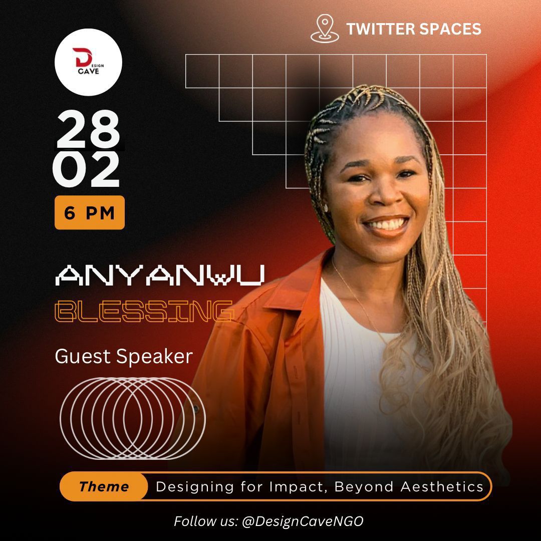 DesignCaveNGO's tweet photo. It’s Finally Here – Design Talk Day (DTD) is Today!
The wait is over! Join us TODAY, Feb 28, 2025, at 6 PM on Twitter Spaces for an insightful discussion on "Designing for Impact, Beyond Aesthetics"
Don’t miss out—see you at 6 PM!
#DesignTalkDay #UIUX #DesignForImpact #DTD https://t.co/kL7C4kZjA8