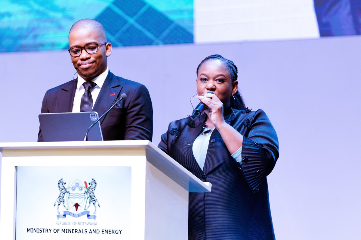 The African Siri (@mskebakile) on Twitter photo Proud of BW for successfully hosting the 1st #SACDSustainableEnergyWeek. Proud of Africa's leadership for coming together to accelerate solutions for an energy-secure SADC region. Grateful to my friend <a href="/mmogende/">Modiri Mogende</a> for a great partnership on stage. #LionessInTheBush 🤍🇧🇼✨ Proud of BW for successfully hosting the 1st #SACDSustainableEnergyWeek. Proud of Africa's leadership for coming together to accelerate solutions for an energy-secure SADC region. Grateful to my friend <a href="/mmogende/">Modiri Mogende</a> for a great partnership on stage. #LionessInTheBush 🤍🇧🇼✨