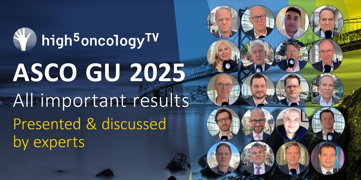 high5md's tweet image. ASCO GU 2025 – Stay Ahead in Uro-Oncology
Time is precious – so is knowledge.
Get the essential updates from ASCO GU 2025 in just 100 seconds and in in-depth expert discussions with high5oncologyTV!

✔ Fast: Key takeaways, delivered concisely.
✔ Expert-Led: Leading specialists…