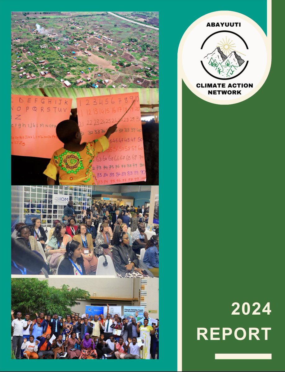 abayuuti's tweet photo. We are excited to share with you our first ever annual report for the year 20224.
This comprehensive report details our key achievements, growth, and impact.
We are grateful for support from our partners #GreenCheck @GreengrantsFund @iom_uganda @IOM_EHSA and @rosekobusinge https://t.co/JqfJFL1jHb