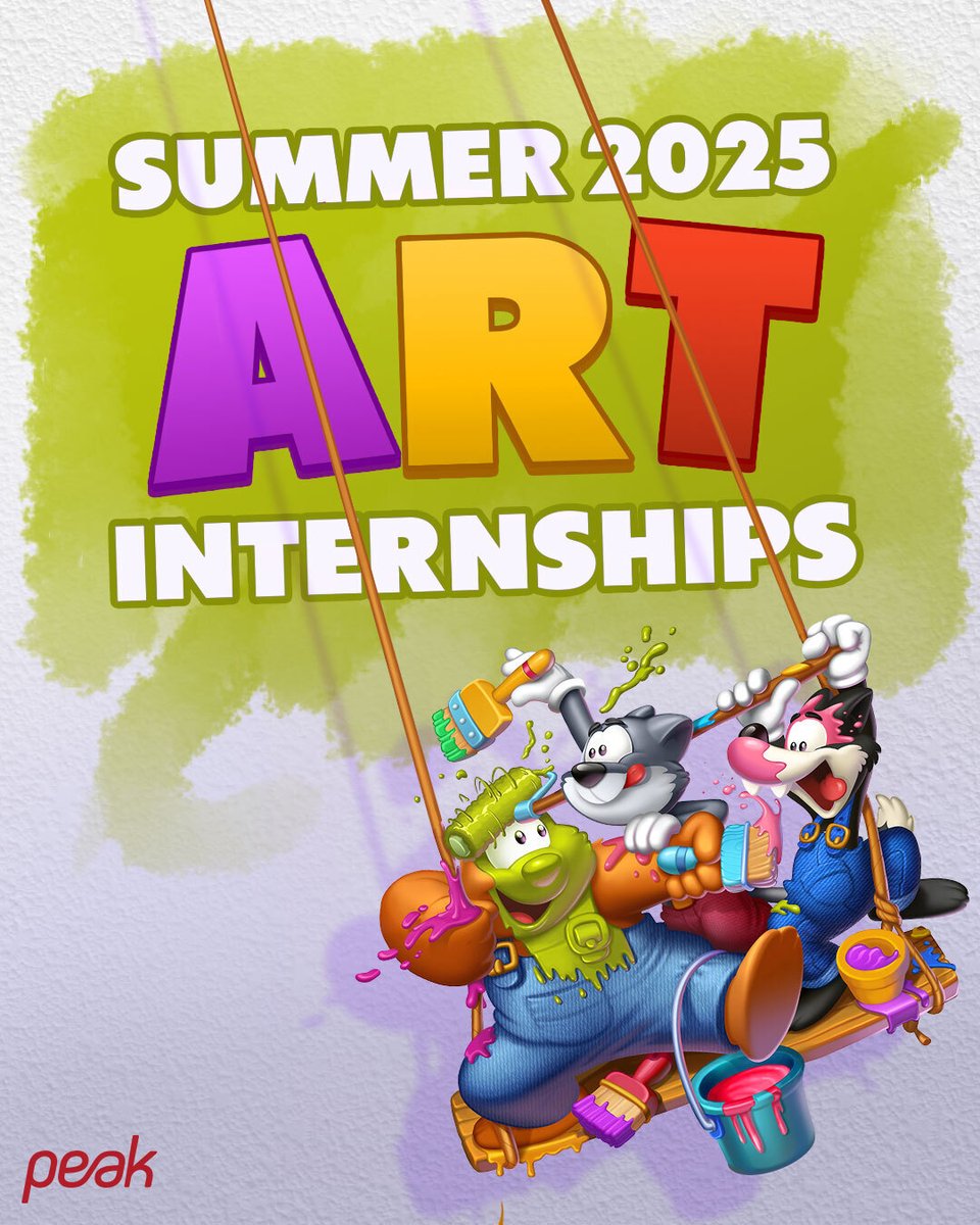 3rd &amp; 4th Year Art Students 📣 
Draw, create &amp; inspire! With the Summer 2025 Art Internship Program; spend two months in our office, get a taste of our working environment, and level up your skills. 🎨
Last application date: March 23!
pkg.ms/summerartintern