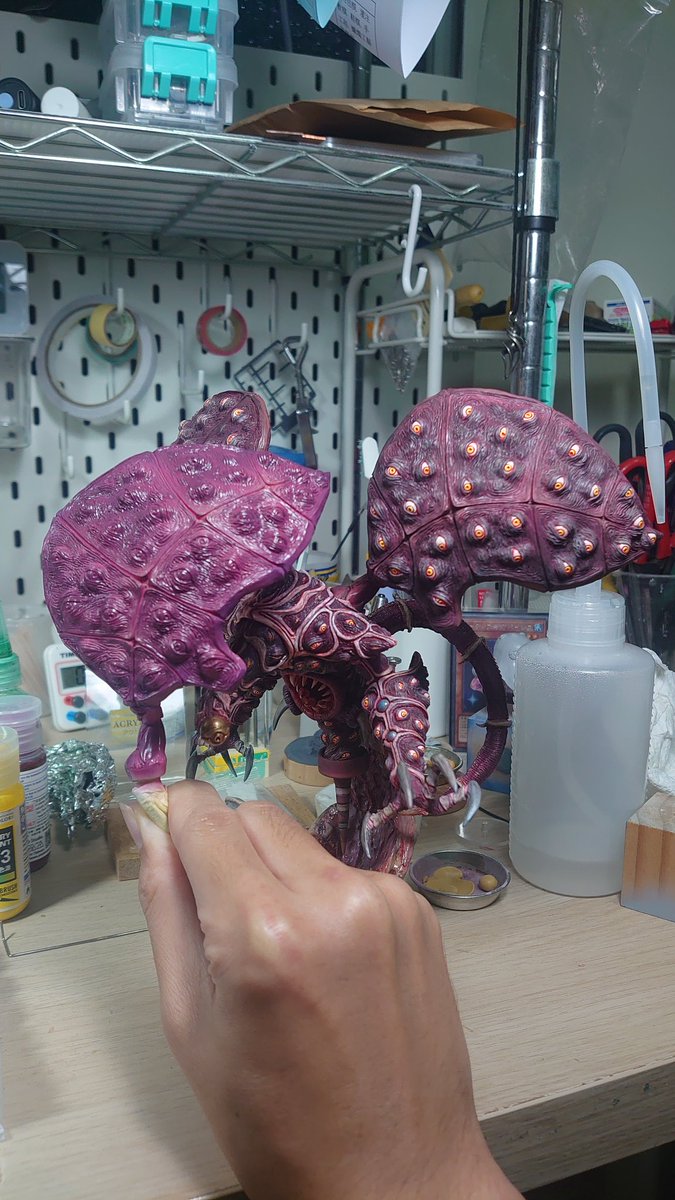 crowsbox's tweet image. サウザンド・アイズ・サクリファイス 塗装中
#遊戯王 #yugioh