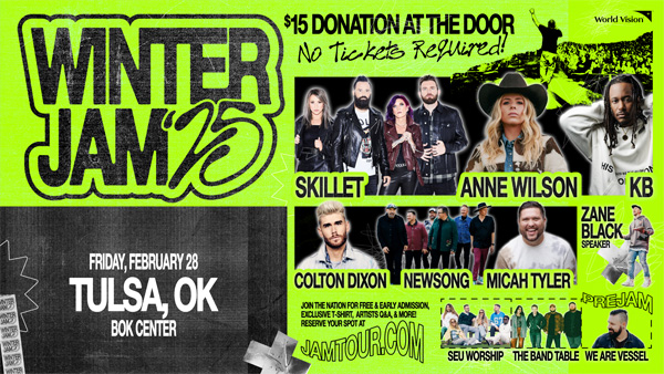 now945fm's tweet photo. 🚨 Today's the day! Winter Jam is taking over the @BOKCenter with an epic lineup! Get ready for an unforgettable night with Skillet, Anne Wilson, Colton Dixon, KB, Newsong, and Micah Tyler. Plus, be inspired by special guest speaker Zane Black! Just $15 at the door gets you in. https://t.co/BDnUWwFGpH