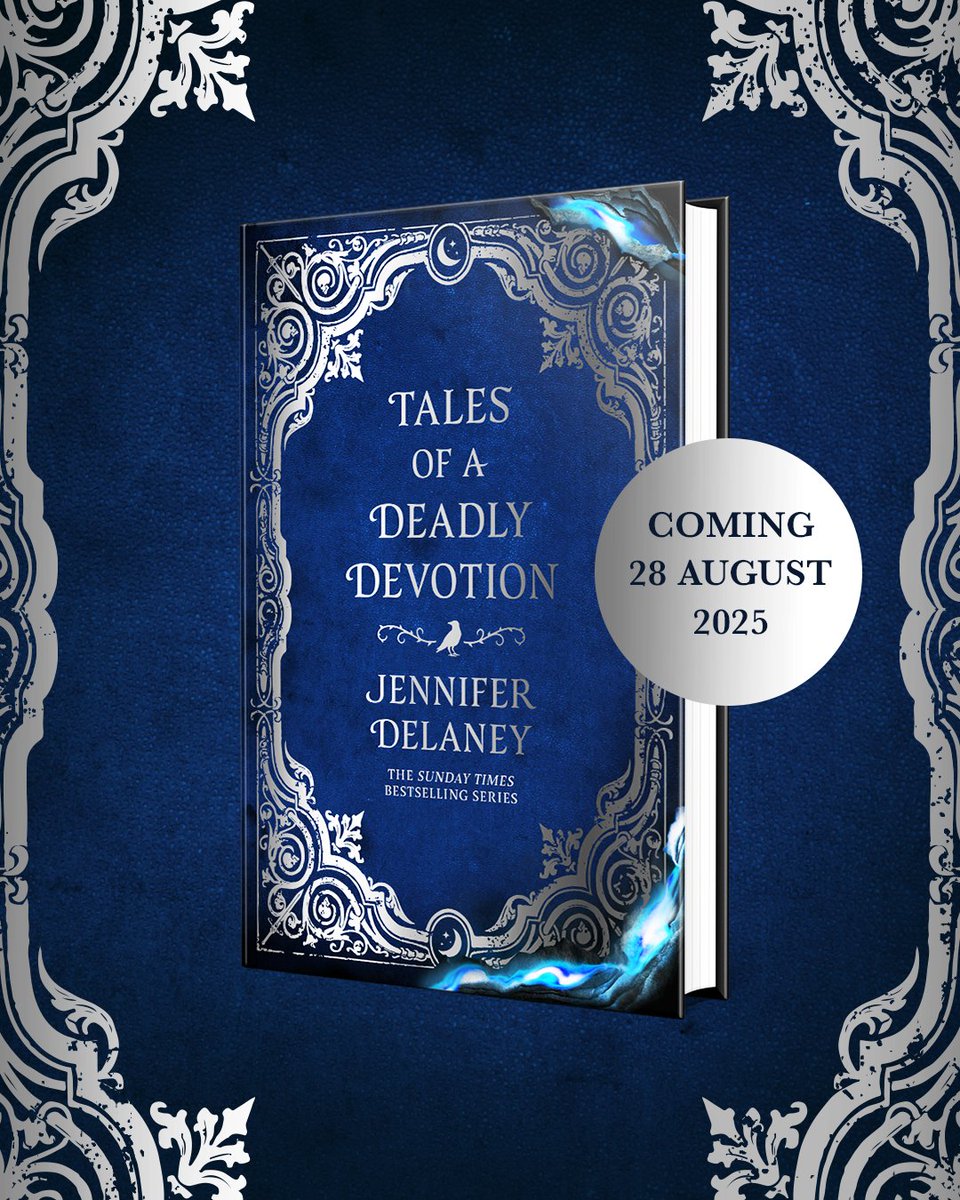 Gollancz (@gollancz) on Twitter photo Feast your eyes on the highly-anticipated sequel of Tales of a Monstrous Heart, <a href="/JenDelaney93/">Jennifer Delaney 🖤⚔</a>'s Sunday Times bestselling gothic romantasy sensation 💙🐦⬛
Coming 28 August. Pre-order your copy today: geni.us/TalesofaDeadly… Feast your eyes on the highly-anticipated sequel of Tales of a Monstrous Heart, <a href="/JenDelaney93/">Jennifer Delaney 🖤⚔</a>'s Sunday Times bestselling gothic romantasy sensation 💙🐦⬛
Coming 28 August. Pre-order your copy today: geni.us/TalesofaDeadly…
