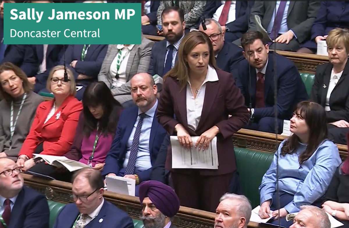 Yesterday, Sally Jameson, MP for Doncaster Central mentioned CPH2 during the PM's questions asking for renewed emphasis for the North on the government's growth agenda.  What a way to end Hydrogen Week 2025 #SYH2 #hydrogenproduction #doingitfordoncaster ow.ly/bpR450V8aqm