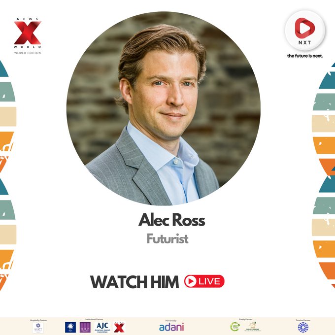 #NXTinInnovation | Alec Ross, Futurist, joins NXT for an insightful discussion.

#NxtConclave #TheFutureIsNxt #NxtConclave2025 #SeetheworldthroughNXT #NewsXworld #Nxtworld

<a href="/Kartiksharmamp/">Kartik Sharma</a>  <a href="/AlecJRoss/">Alec Ross</a>  

WATCH LIVE: youtube.com/watch?v=HPPHZC…