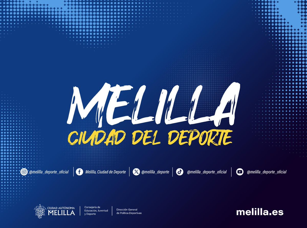 El BOME de este viernes 28 de febrero publica la convocatoria de los premios 'Melilla, Ciudad del Deporte'.
#MelillaDeporte
<a href="/voleymelillense/">Federación Melillense de Voleibol</a> <a href="/MelillaCiclismo/">MelillaCiclismo</a> <a href="/MelillenseY/">Federacion Melillense de Karate y D.A.</a> <a href="/FMBMELILLA/">MelillenseBaloncesto</a> <a href="/FMbadminton/">Federación Melillense de Bádminton</a> <a href="/MelillaTriatlon/">FMET</a> <a href="/PadelMelilla/">PadelMelilla</a> <a href="/FMELDAS/">Federación Melillense de Actividades Subacuáticas</a> <a href="/RFMF_MELILLA/">RFMF_MELILLA</a> <a href="/TenisMelilla/">Feder. Tenis Melilla</a> <a href="/FMLAtletismo/">Federación Melillense de Atletismo</a>