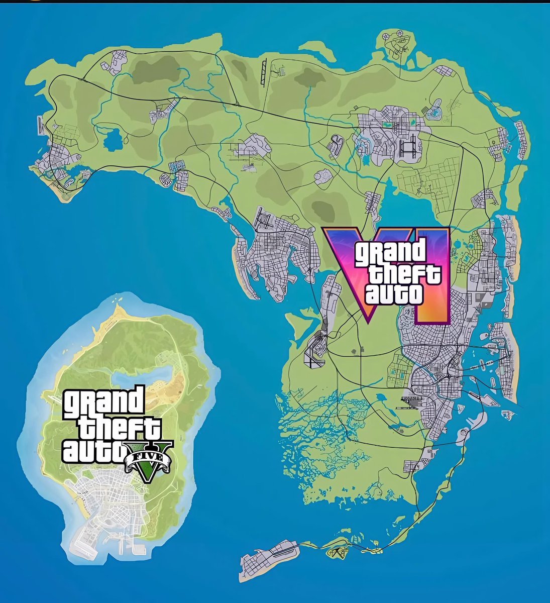 GTA6XMedia's tweet photo. This is how GTA 6 will look compared to GTA 5 😱 https://t.co/WjMxEQ0yUZ