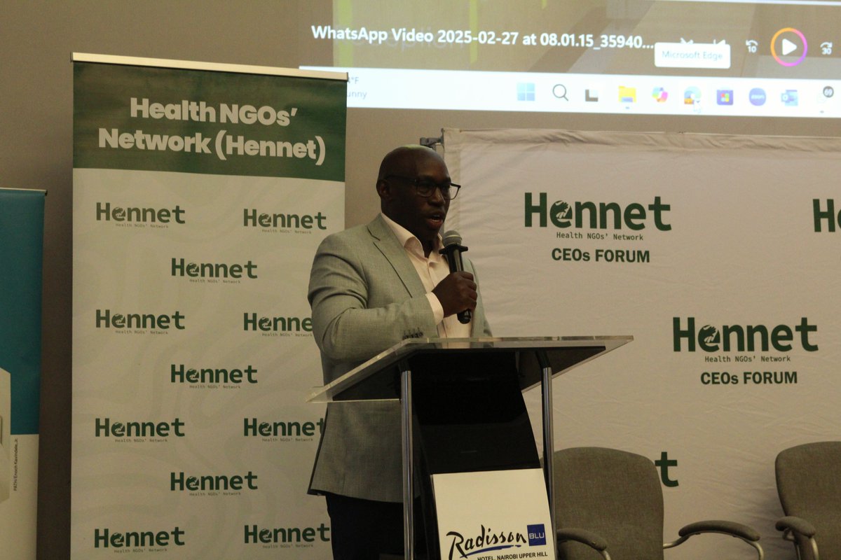 Our ED, <a href="/Mianonene/">Miano munene</a> , attended <a href="/HennetKenya/">Health NGOs Network (HENNET)</a>'s CEO Breakfast &amp; Special General Meeting, engaging in discussions on health reforms, the NGO-to-PBO transition, and strategic collaborations. This event sparked solution-driven conversations to shape Kenya’s health policy.