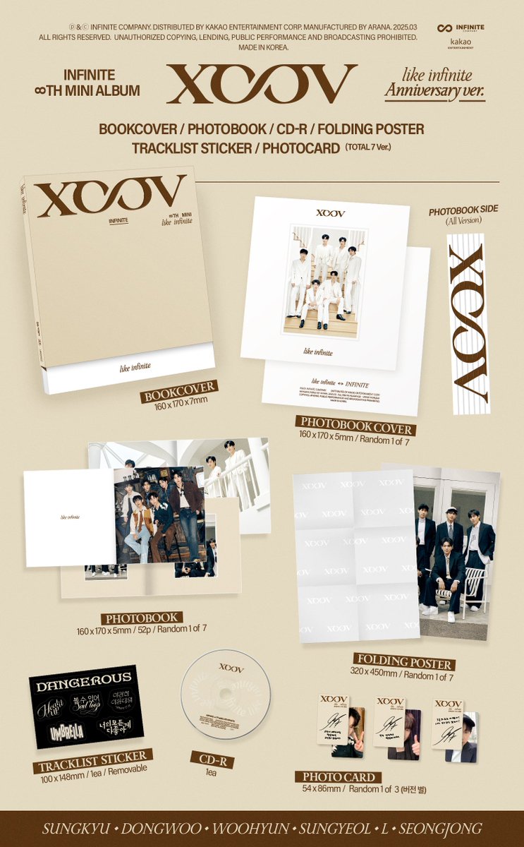 [🇲🇾 Giveaway] 

👑 INFINITE - LIKE INFINITE 8th Mini Album Anniversary ver (Random Ver) 👑 2 Winners 
👑 Like &amp; RT this post :)

GA close once i received the albums🫶🏻🫶🏻

#INFINITE #인피니트