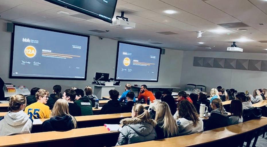 2025 started with a bang, after <a href="/hostiledoc/">Hostile</a> screened for students <a href="/LJMU/">Liverpool John Moores University</a> and the ‘From the Roots Up Society’ <a href="/UniofOxford/">University of Oxford</a>

We look forward to Hostile being shown in education settings in the coming months, as our Impact Campaign continues!