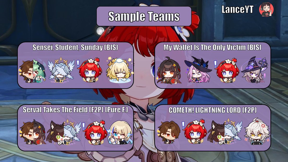*Tribbie Guide*

Hello everyone~ Hello everyone~ Tribbie the Triplets of Doom is Here! May Your Pulls Be Blessed if you choose to get Her/Them!

Drop a like and Share~
It does help immensely~

#HoYocreators #hoyoverse #HonkaiStarRail #hsr #Tribbie  #Harmony #Guide