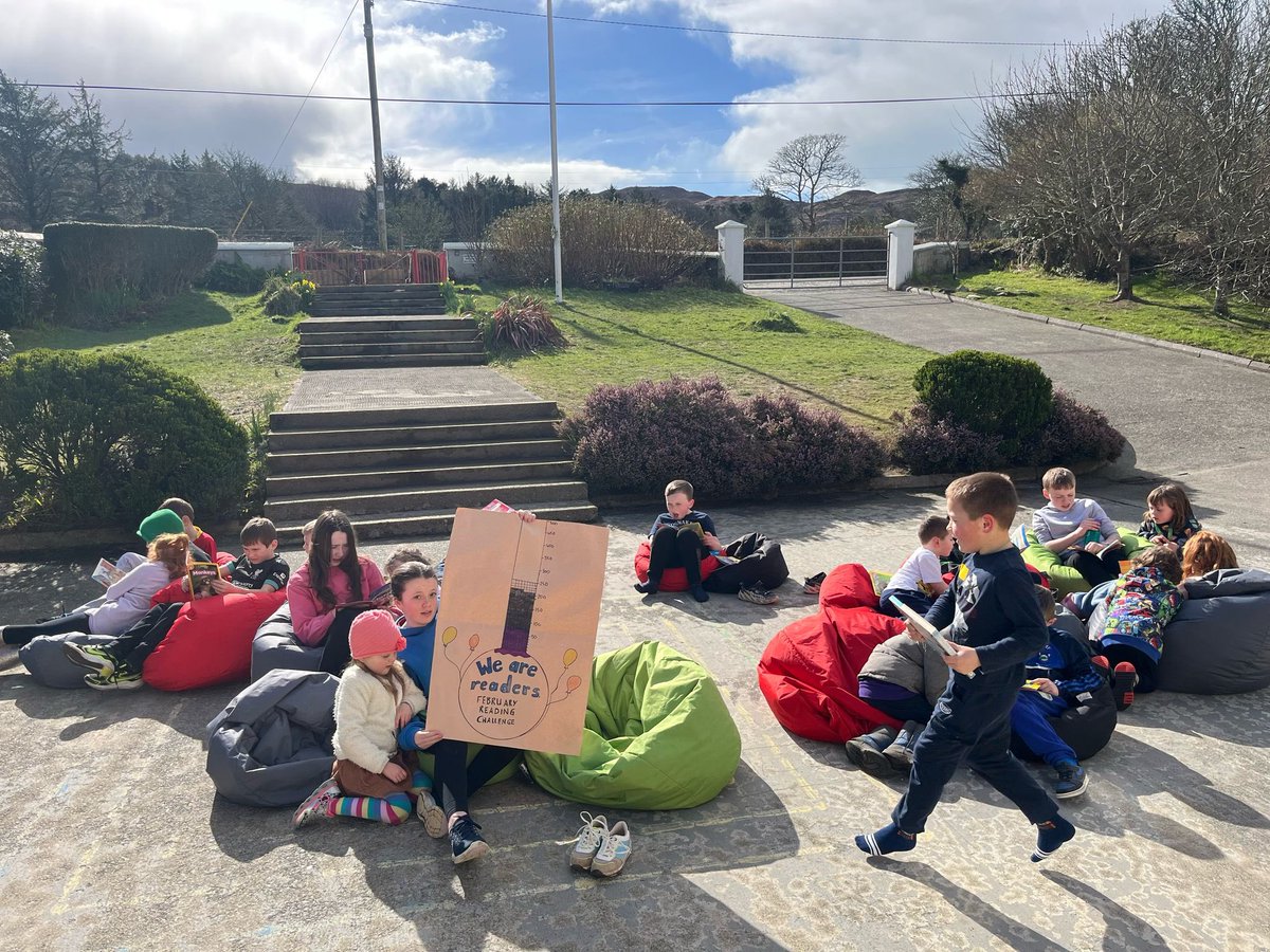 Working on our reading challenge in the sunshine
#BereIsland #ReadingChallenge