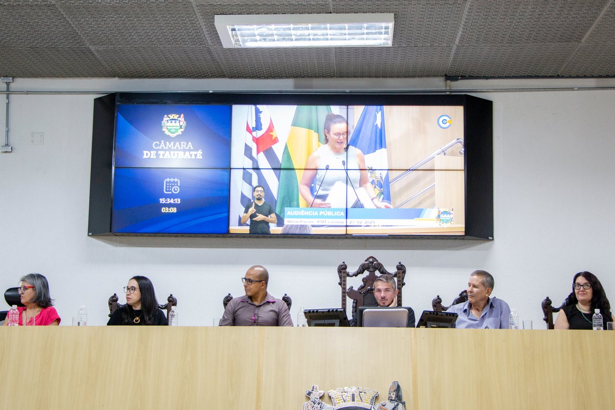 camarataubate's tweet image. O #IPMT, a #Unitau e fundações universitárias encerraram prestação de contas de #metasfiscais de 2024 em audiência realizada no dia 27.
💻 Confira no site - bit.ly/3EYOsKE