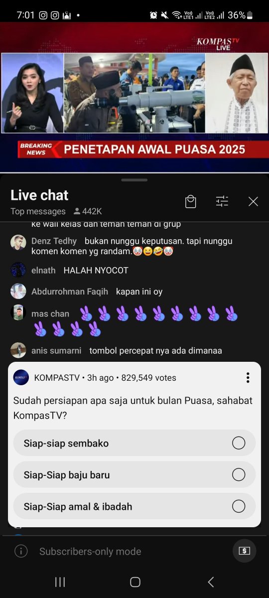 Bener-bener bikin geleng-geleng kepala. Sidang Isbat, one of the harmless thing today aja isi comments-nya amarah, makian, ngatain narasumber (kyai) yang lagi jelasin a-z lihat hilalnya.

Padahal nunggunya nunggu bulan Ramadhan. 😂 Ngga ketolong...