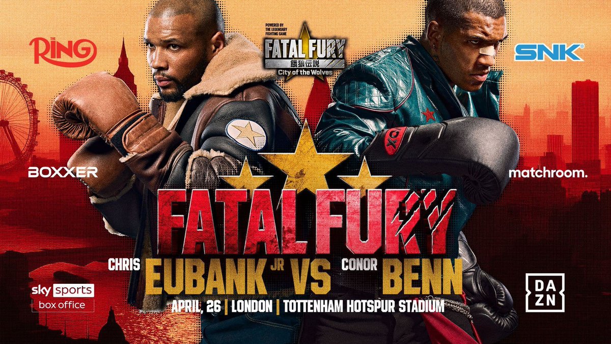 LibyanRed's tweet image. Selling Fatal Fury -  Eubank vs Benn tickets @ spurs stadium 

Lower tier