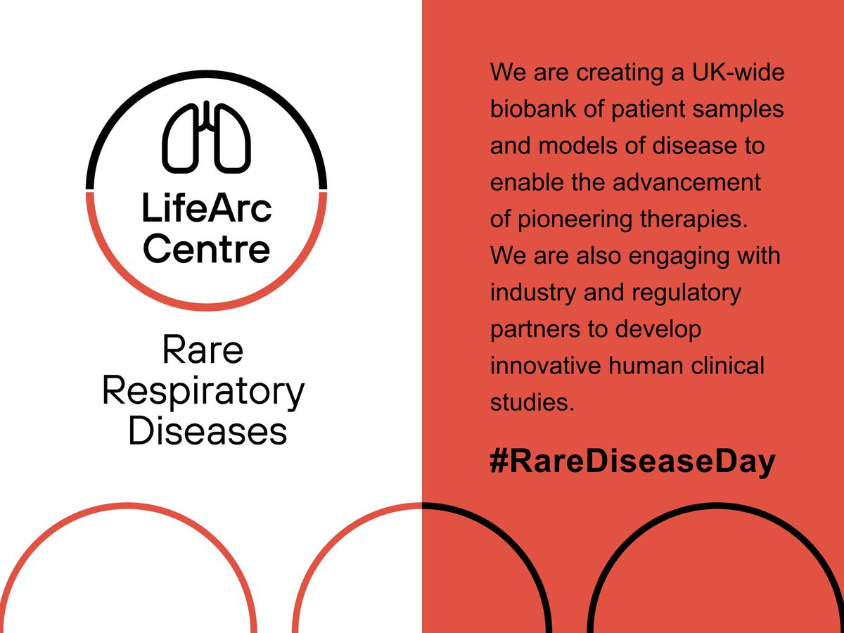 Institute of Genetics and Cancer (@edinuni_igc) on Twitter photo #RareDiseaseDay The LifeArc Centre for Rare Respiratory Diseases works with patients on the hidden nature of rare lung diseases to develop new treatments and tests for people with rare lung diseases: edin.ac/4iaxEyM <a href="/PCDresearch/">PCDresearch</a> <a href="/LAMAction/">LAM Action</a> <a href="/lifearc1/">LifeArc</a> <a href="/EdinUniMedicine/">Edinburgh Medical School</a> #RareDiseaseDay The LifeArc Centre for Rare Respiratory Diseases works with patients on the hidden nature of rare lung diseases to develop new treatments and tests for people with rare lung diseases: edin.ac/4iaxEyM <a href="/PCDresearch/">PCDresearch</a> <a href="/LAMAction/">LAM Action</a> <a href="/lifearc1/">LifeArc</a> <a href="/EdinUniMedicine/">Edinburgh Medical School</a>