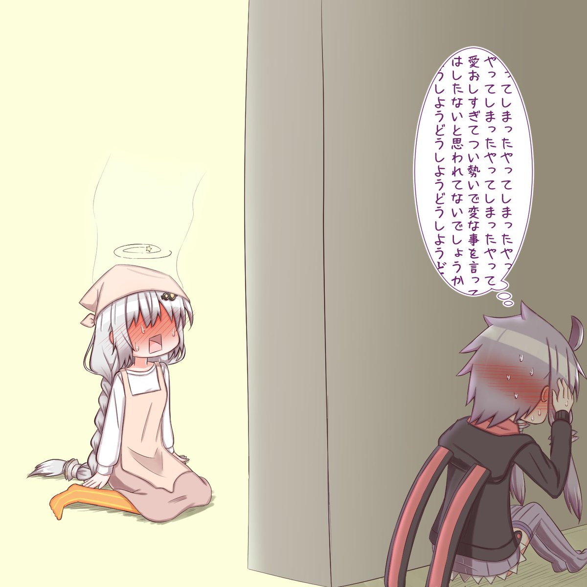 #今月描いた絵を晒そう
一枚画像間違えてたので上げ直し 