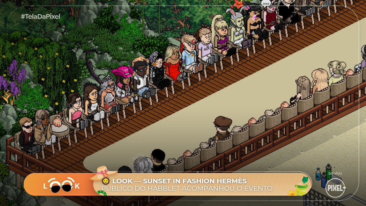 pixelplushb's tweet image. 👀 — 𝗟𝗢𝗢𝗞: SUNSET IN FASHION HERMÈS

Ontem (27), a equipe da Pixel entrou na moda praiana e acompanhou de perto o desfile promovido pela @hermeshbt à beira-mar. 

Arrasta pro lado e confira os melhores momentos da coleção 𝐑𝐚𝐢𝐨𝐬 𝐝𝐞 𝐄𝐬𝐭𝐢𝐥𝐨. 👇🏖️🌤️