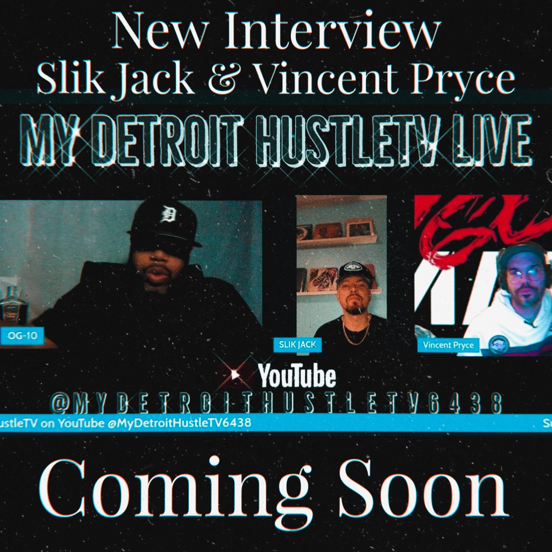 MyDetroitHustle.com (@mydetroithustle) on Twitter photo Just kicked it with Slik Jack & Vincent Pryce about their new project “Everyone’s Gotta Pryce.” Very dope conversation dropping soon on YouTube @MyDetroitHustleTV6438 better known as My Detroit HustleTV. <a href="/SlikJack/">SLIK 187 JACK</a> @Vincent_Pryce Just kicked it with Slik Jack & Vincent Pryce about their new project “Everyone’s Gotta Pryce.” Very dope conversation dropping soon on YouTube @MyDetroitHustleTV6438 better known as My Detroit HustleTV. <a href="/SlikJack/">SLIK 187 JACK</a> @Vincent_Pryce