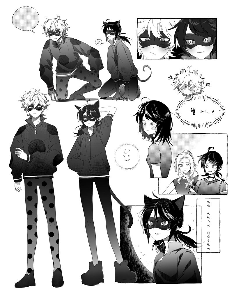 설정 아예 수정🫠
어른들로 인해 억지로 친해진 마리네뜨와 클로이. 
아드리앙의 출신으로 인해 매력을 알아보지 못한 클로이는 간접적으로 괴롭히지만 겉으로 힘든 티를 내지 않는 아드리앙으로 인해 자주 열을 낸다