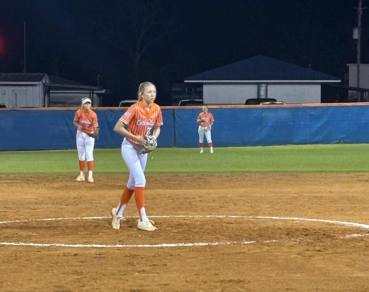 First home game in the books for my Sophomore year! 7 innings pitched, 22 batters faced, 18 strikeouts, and 1 hit!  I had 2 hits and 2 RBI’s helping us to a 5-0 win over chipley.