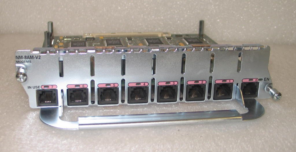 Does anyone have a Cisco NM-8AM or NM-16AM Network Module they'd like to re-home? 🙏