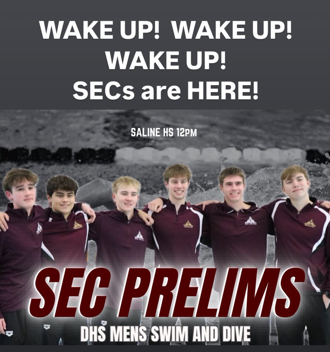 DexterSwimDive's tweet photo. We’ve waited all season for this weekend! It’s time to show the what we’re made of! A great is ahead for all! #dreadstrong https://t.co/Ljfk0BVlzo